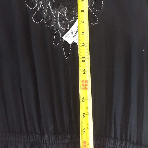 vintage 80s stunning elegant silk cocktail dress sequin🎈HOST PICK🎈 - Picture 13 of 14